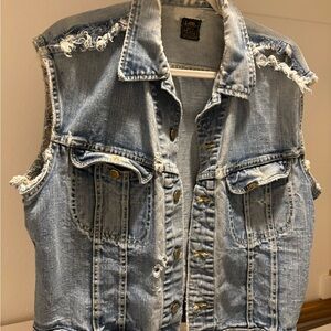 Lee Vintage Blue Denim Vest